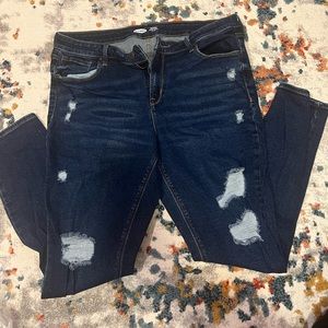 Old Navy Rockstar Super Skinny Mid rise Jeans Size 14